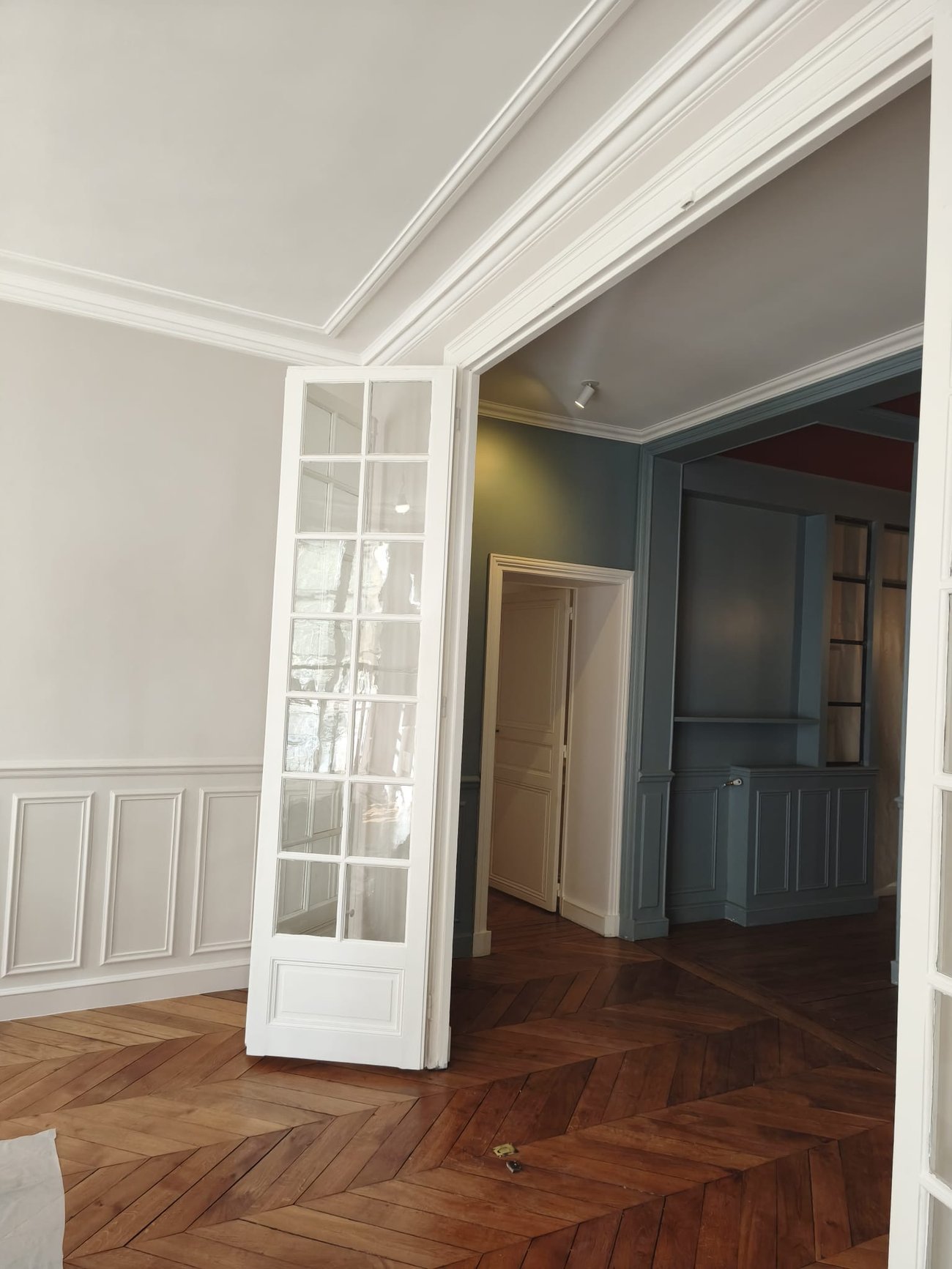 Enfilade haussmannienne · réalisation ART TEC RÉNOVATION