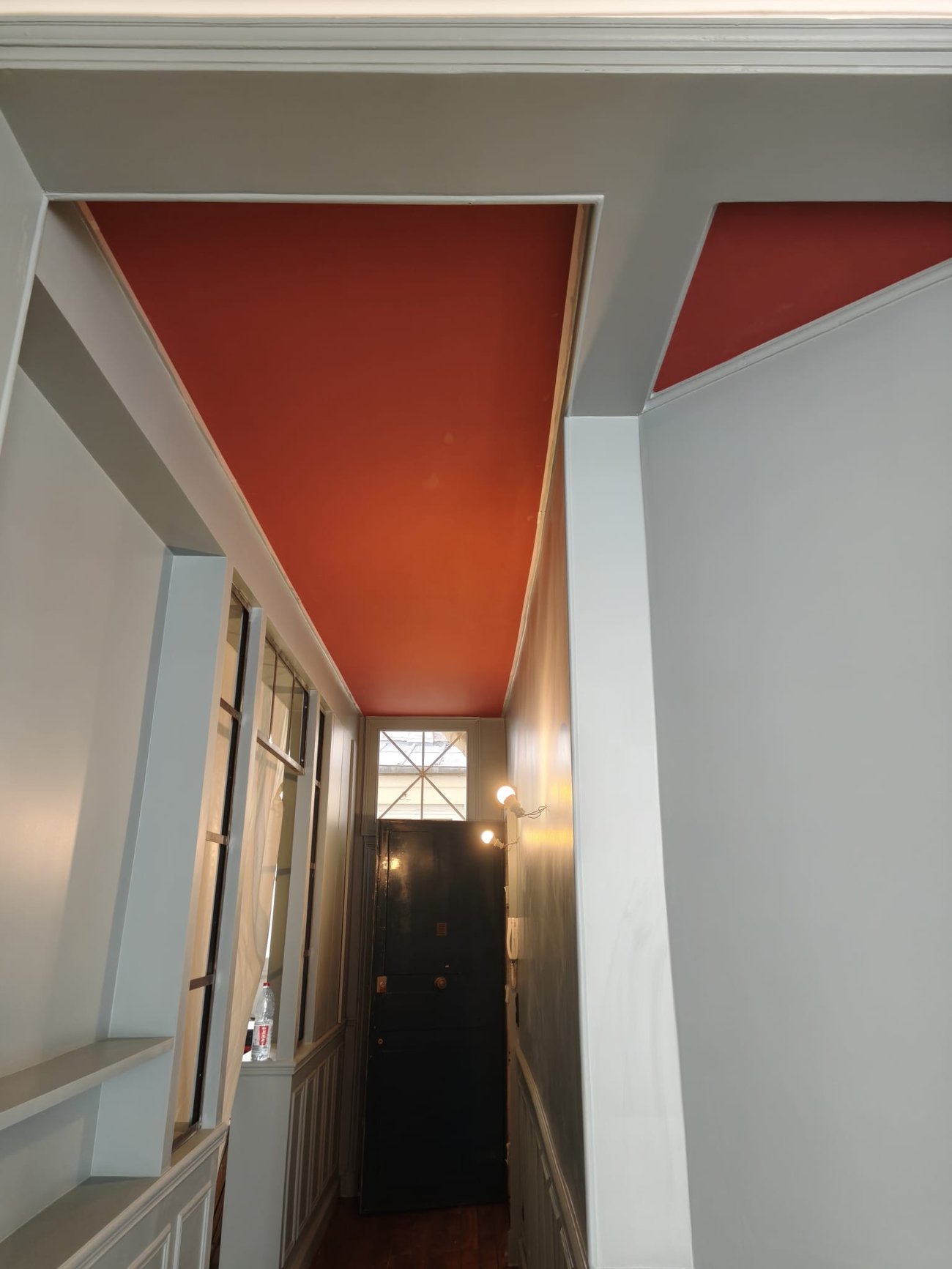 Couloir couleur · réalisation ART TEC RÉNOVATION