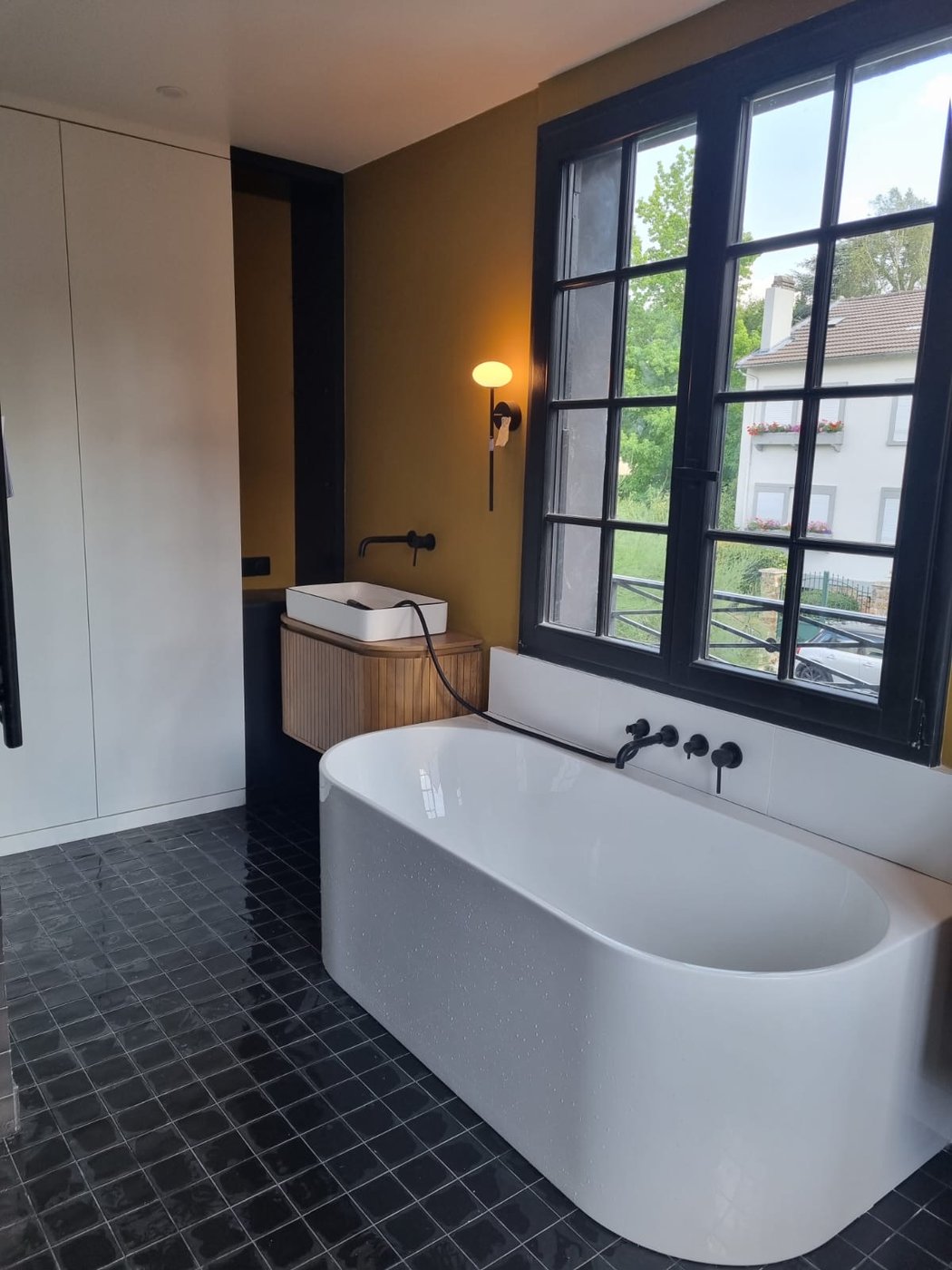 Salle de bain nature · réalisation ART TEC RÉNOVATION